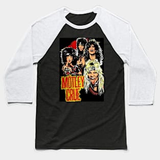 MOTLEY CRUE MERCH VTG Baseball T-Shirt